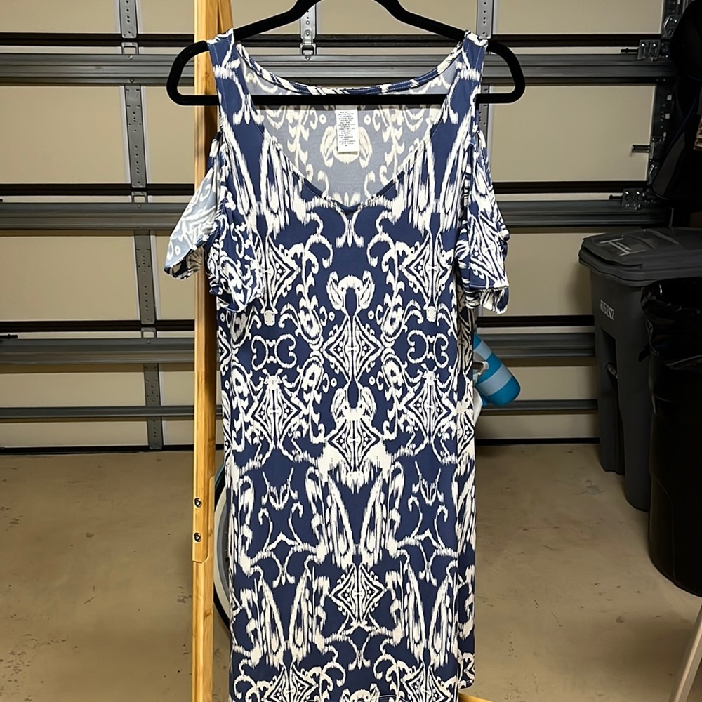 Worn once cold shoulder dress